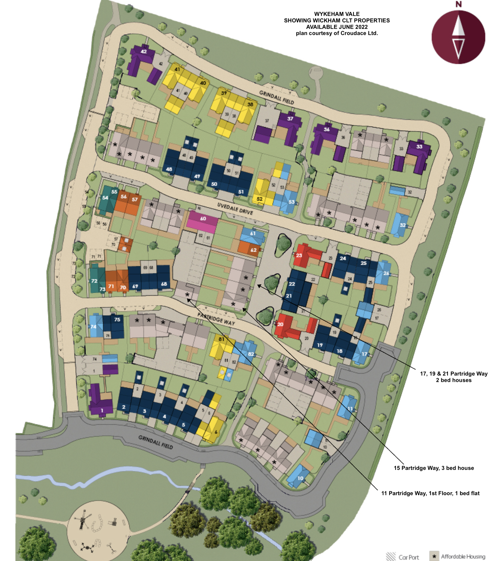 Wykeham Vale Map